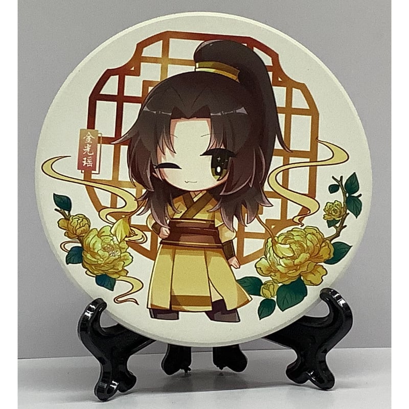 魔道祖師 カフェ コースター 魔道祖師 公式茶屋✕THEキャラCAFE カフェ