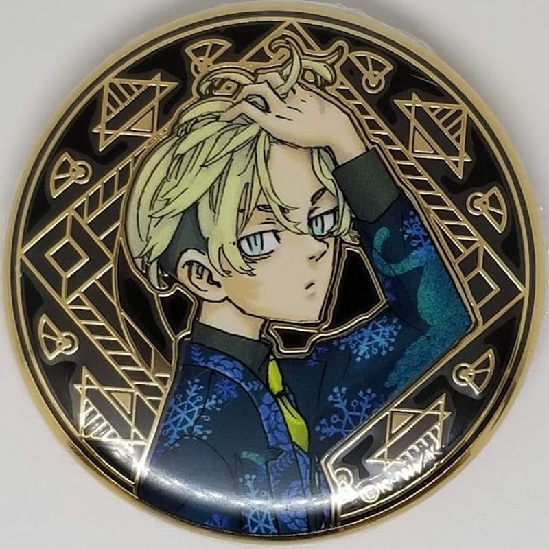 松野千冬 アルティメタルバッジ 東京リベンジャーズ 原画展 東リべ アルティメタル缶バッジ メタ