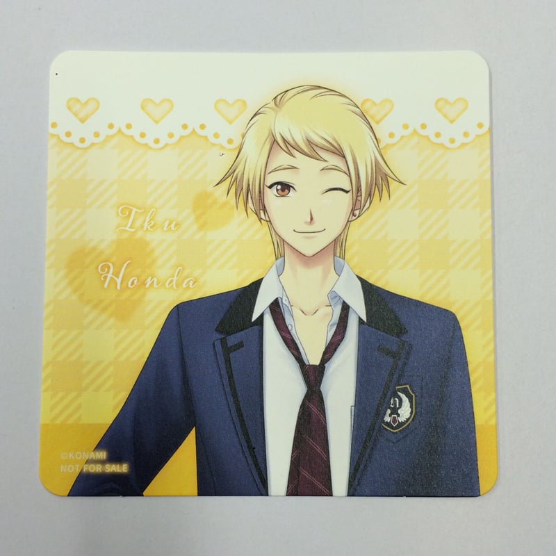 ときめきメモリアル Girl's Side 4th Heart 本多行 コースター | K-B