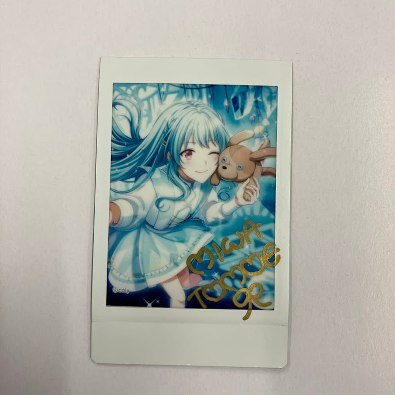 オンエア 直筆チェキ 輝崎千紘 オンエア 直筆チェキ 輝崎千紘 オンエア！ 7周年 フォト風カード