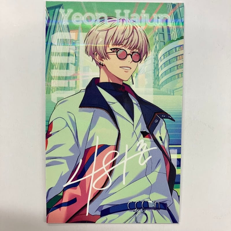 Paradox Live 燕夏準 Battle of Unity トレーディングプロフィールカ