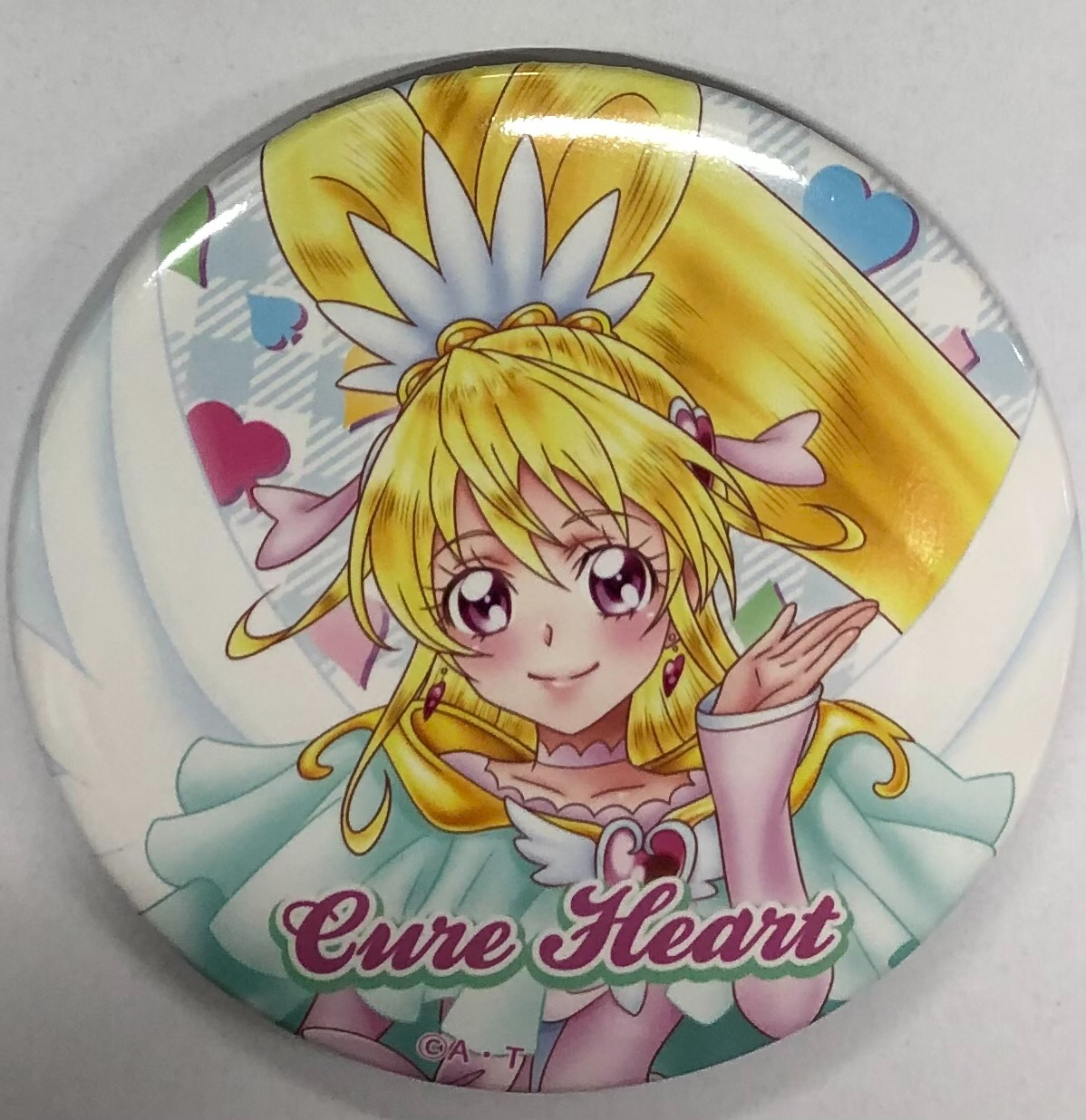 ドキドキ!プリキュア』 キュアハート（相田マナ） 缶バッジ | K-BOOKS