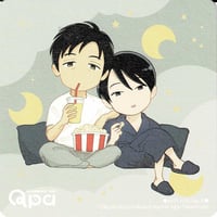 ヨネダコウ『囀る鳥は羽ばたかない』 ミニキャンバスボード 矢代【BL