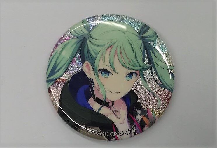 プロジェクトセカイ 初音ミク グリッター缶バッジ イベント