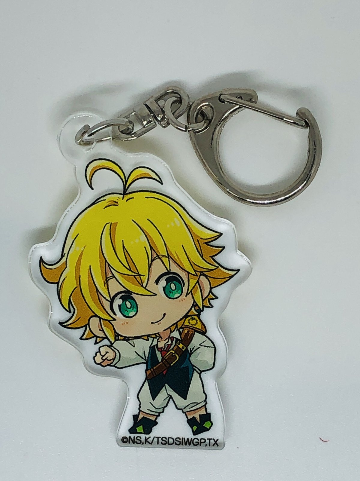 画像2枚目にもグッズ有 七つの大罪 缶バッジ キーホルダー アクスタ メリオダス 画像2枚目にもグッズ有 七つの大罪 缶バッジ キーホルダー アクスタ