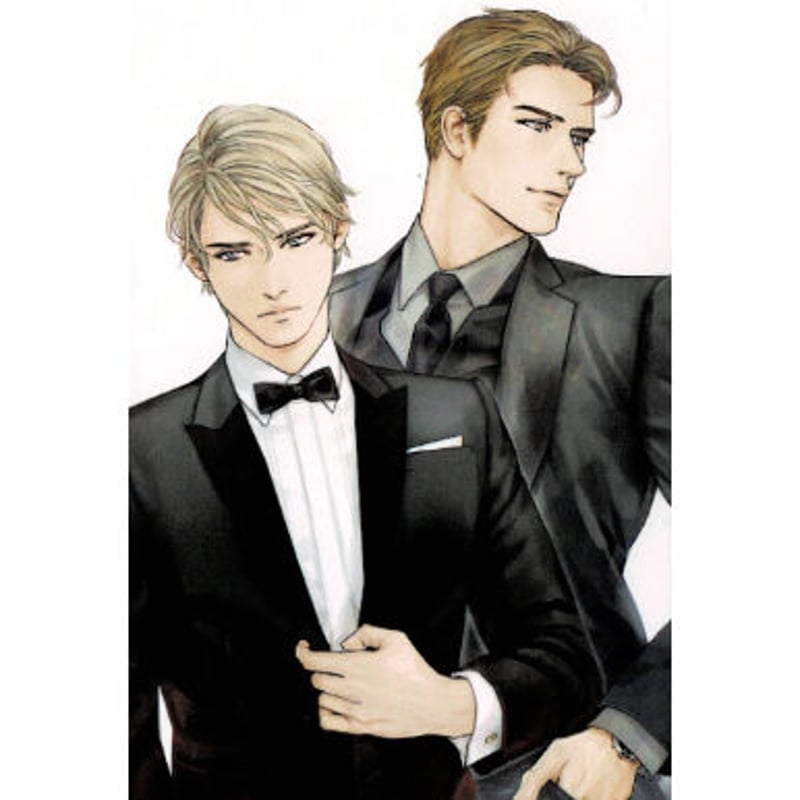 DEADLOCK 英田サキ ポストカード J庭 キャラ文庫創刊25周年記念展 英田サキ 高階佑『DEADLOCK』 キャラ文庫創刊25周年記念展