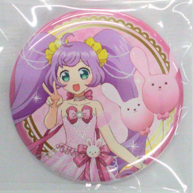 プリパラ　アドパラ　真中らぁら　缶バッジ グッズ-バッチ】アイドルランドプリパラ ホログラム缶バッジ
