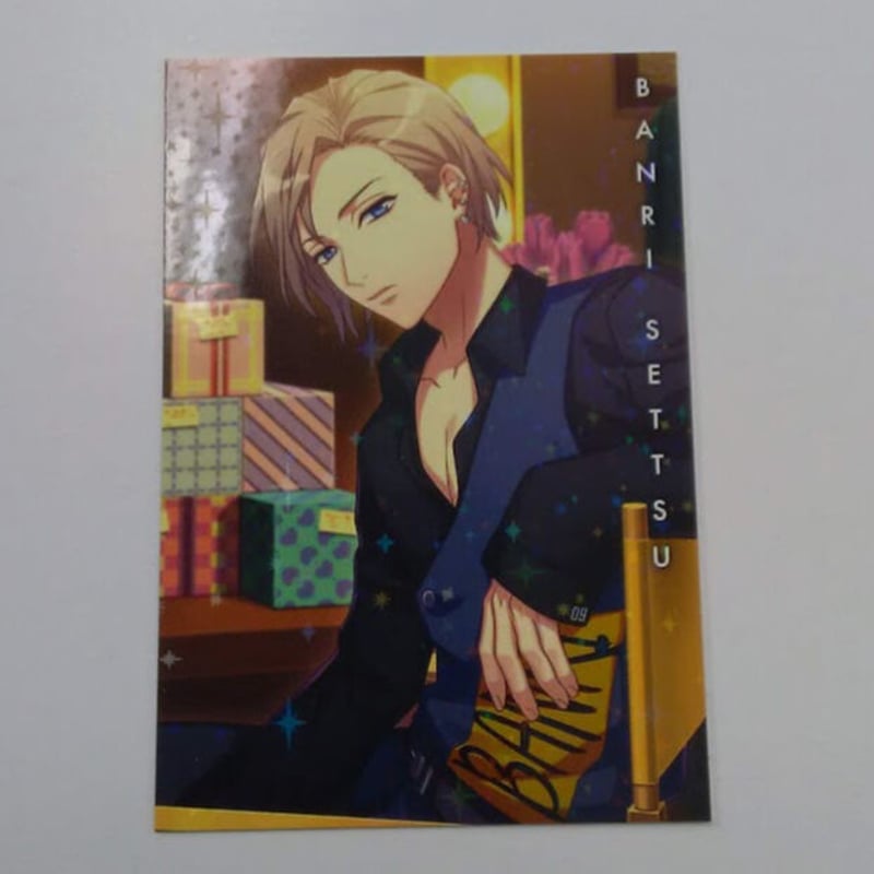 A3！摂津万里ラメ入りキラキラミニカード | K-BOOKS 池袋 2次元グッズ通販