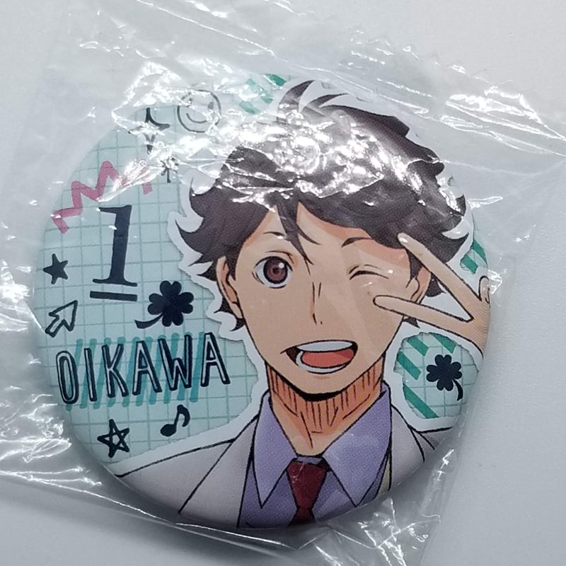 ハイキュー 缶バッジ 制服 及川徹