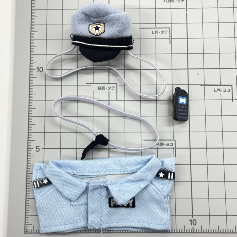ぬいぐるみ用品 服 セット 警察 制服 ズボン無 | K-BOOKS 池袋 2次元