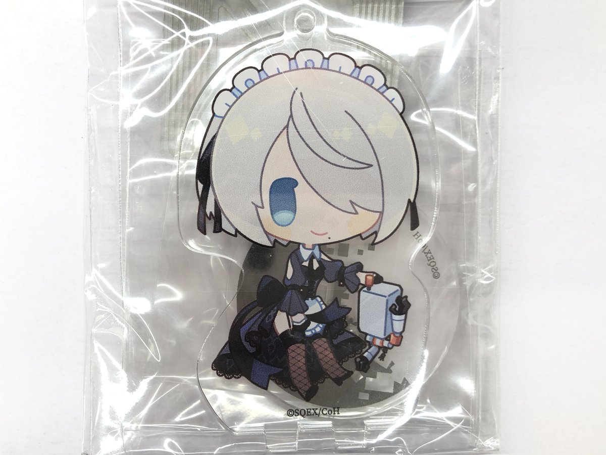 ニーアオートマタ　アニカフェ　デコット　缶バッジ　2B ラスト1点 ニーアオートマタ アニカフェ デコット 缶バッジ 2B ラスト1点