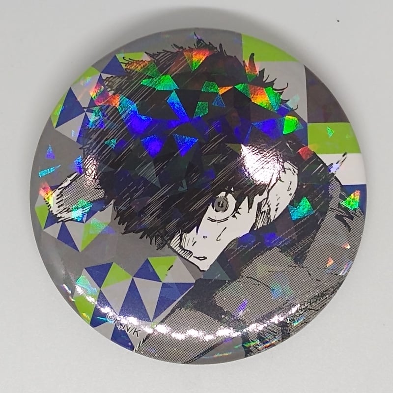 ブルーロック 二子一揮 ホログラム缶バッチ