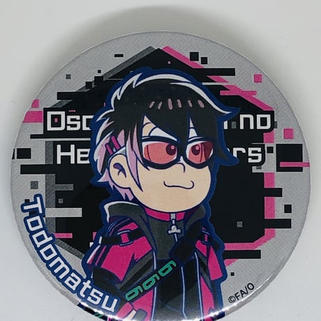 おそ松さん トド松 缶バッジ　バンド(赤塚ROCKET)