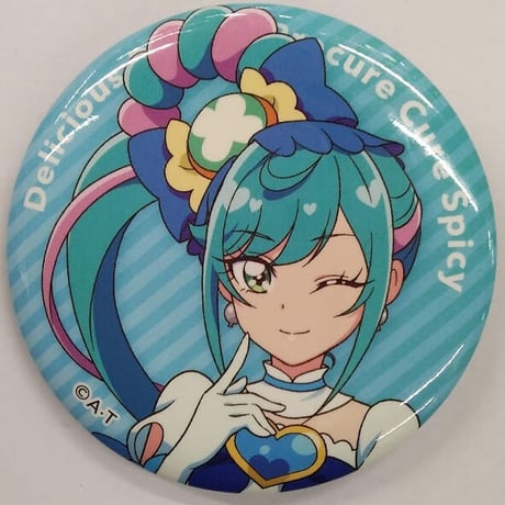 プロダクションプリキュア　芙羽ここね 缶バッジ プロダクションプリキュア 芙羽ここね 缶バッジ デリシャス