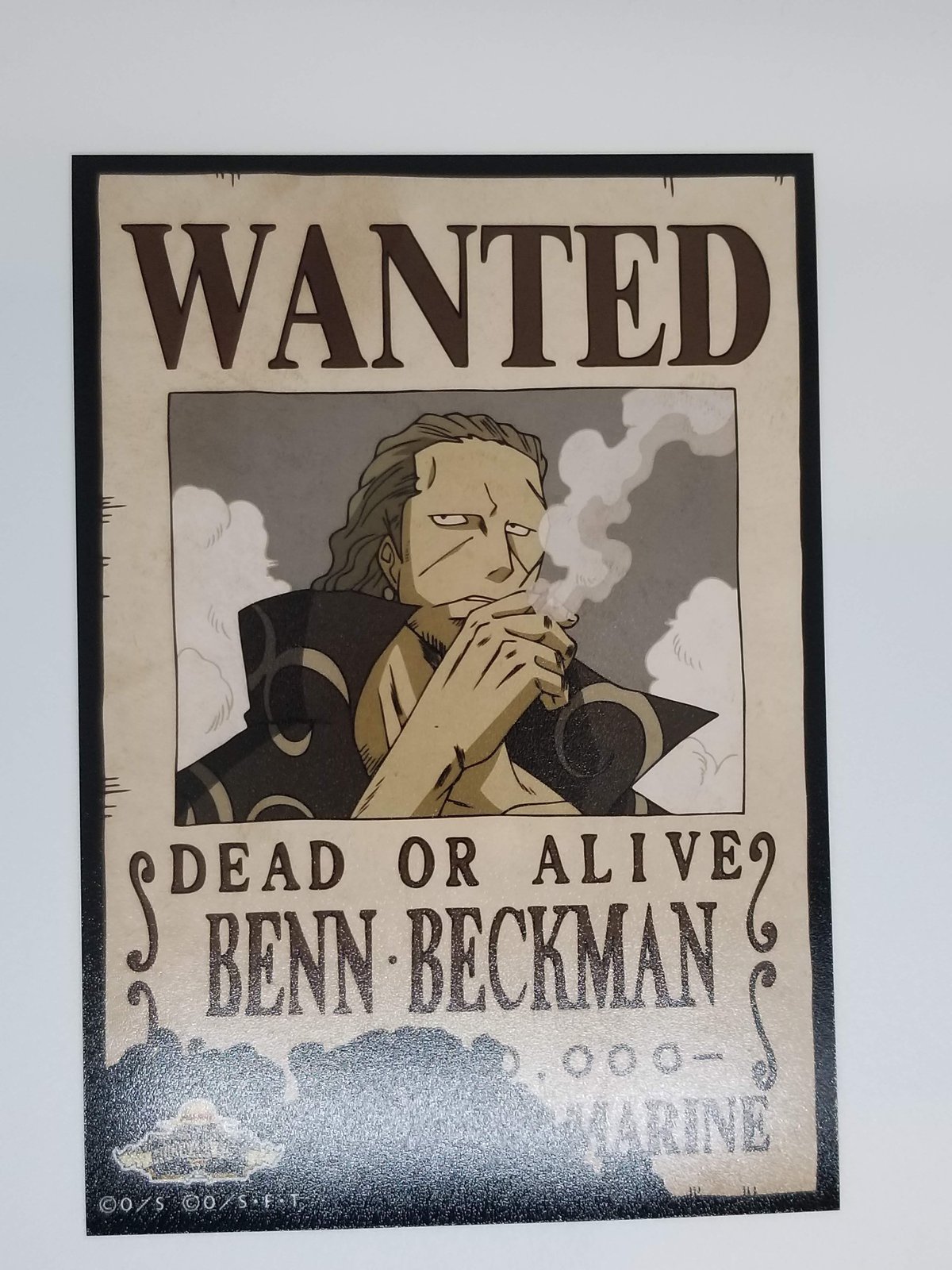 ONE PIECE ベン・ベックマン手配書ブロマイド | K-BOOKS 池袋 2次元 