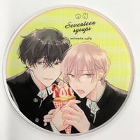 ハッピークソライフ　アクリルコースター ハッピークソライフ 5巻発売記念 グラッテ特典 アクリル