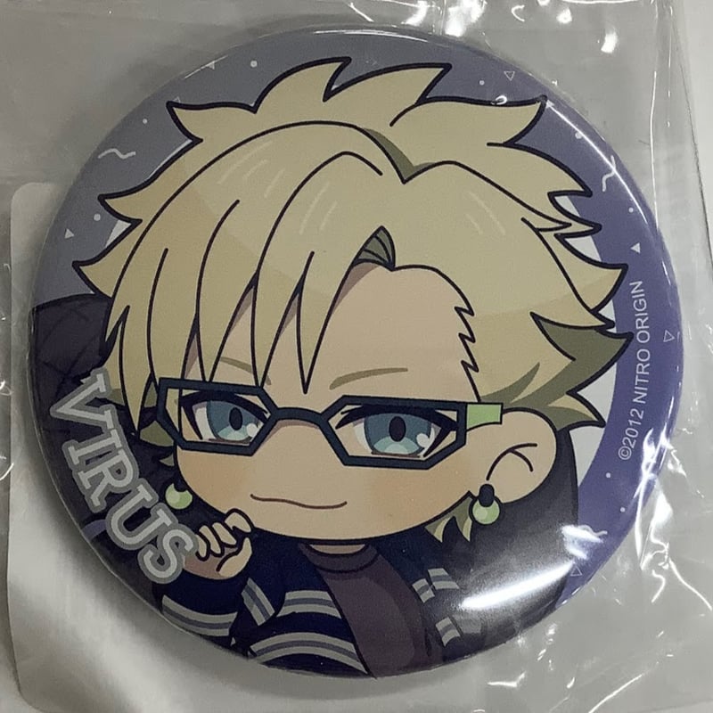 ドラマダ DRAMAticalMurder 缶バッジ DRAMAtical Murder』 DMM スクラッチ 缶バッジ ウイルス 【BLグッ