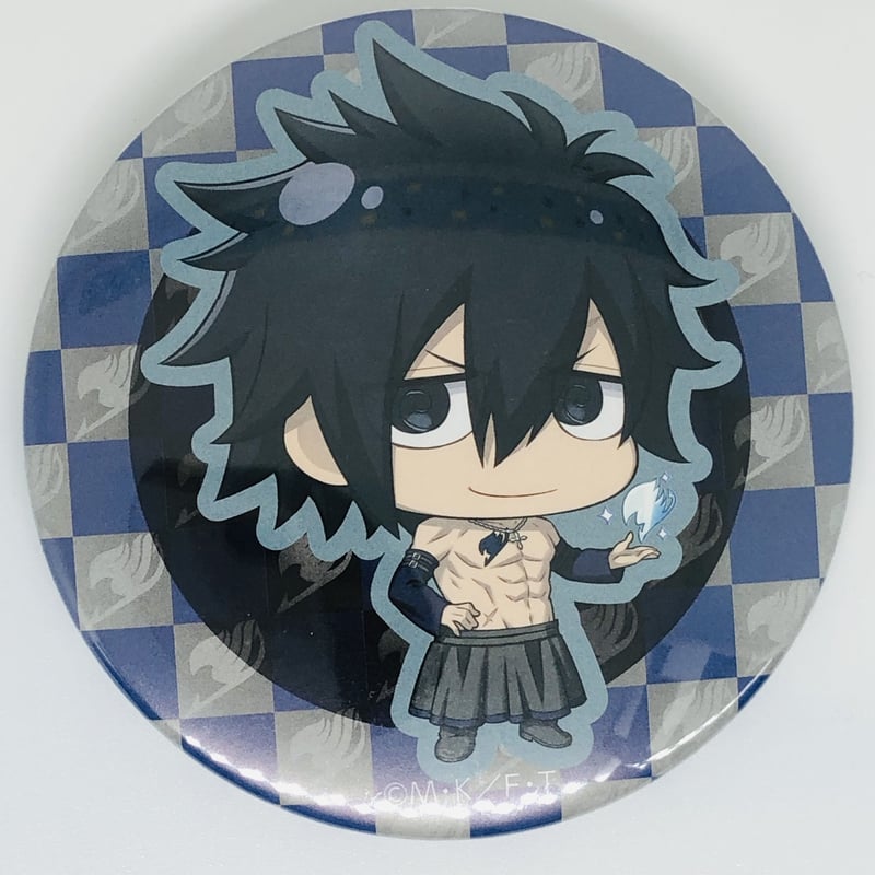 FAIRY TAIL アニメガ限定 缶バッジ グレイ FAIRY TAIL グレイ 缶バッジ(ちみキャラver) | K-BOOKS 池袋