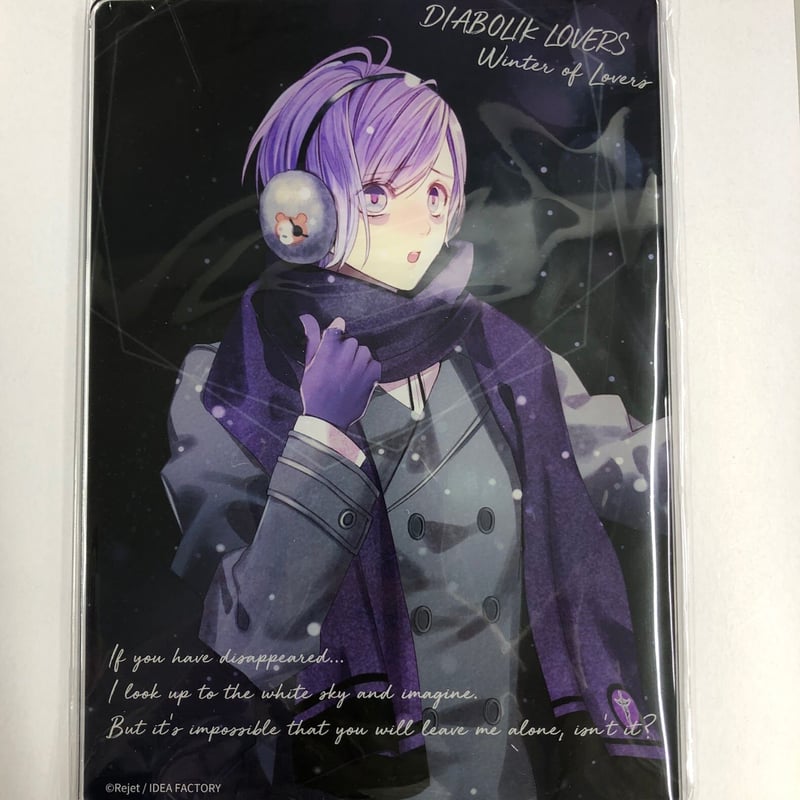 DIABOLIK LOVERS 逆巻カナト アクリルパネル | K-BOOKS 池袋 2次元グ