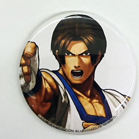 キングオブファイターズ　KOF XIIIトレーディング缶バッジ　キム