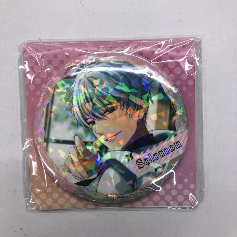 Obey me! おべいみー ソロモン 缶バッジ Obey Me！ ソロモン 缶バッジ | K-BOOKS 池袋 2次元グッズ通販