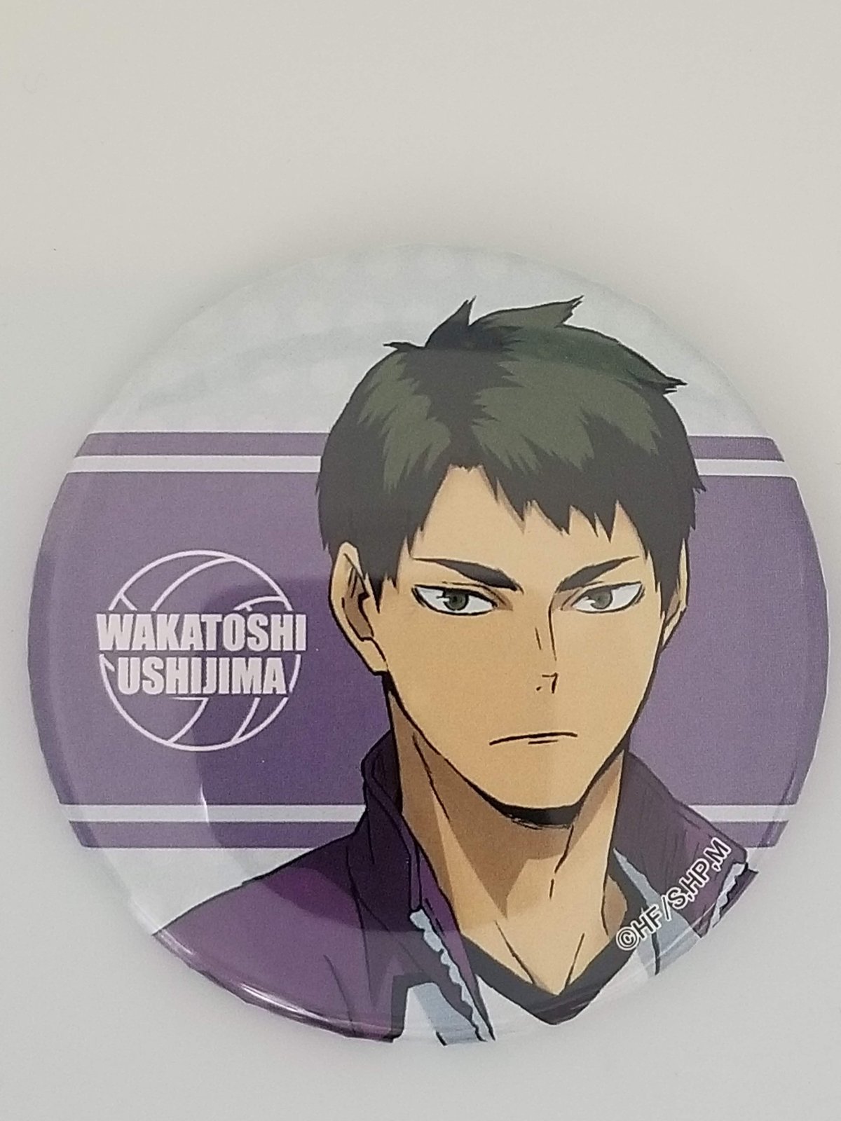 ハイキュー!! 牛島 若利 缶バッジ「ハイキュー！！」02 | K