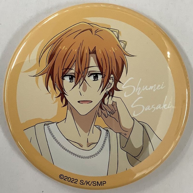 激レア　佐々木秀鳴 缶バッジ 限定特典 春園ショウ『佐々木と宮野』× WEGO 缶バッジ 佐々木秀鳴（アップ）【BL