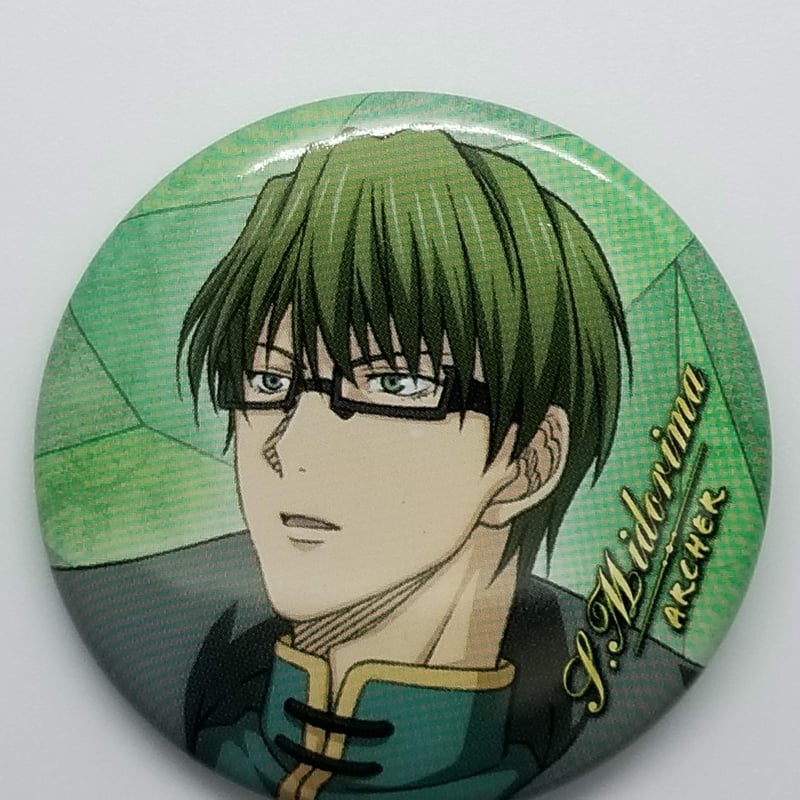 キャラポップストア 緑間真太郎 缶バッジ 黒子のバスケ(クロコノバスケ)の『黒子のバスケ』バースデイ缶