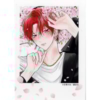 ミルグラム アマネ カラオケの鉄人 コラボ 特典 箔押しポスト