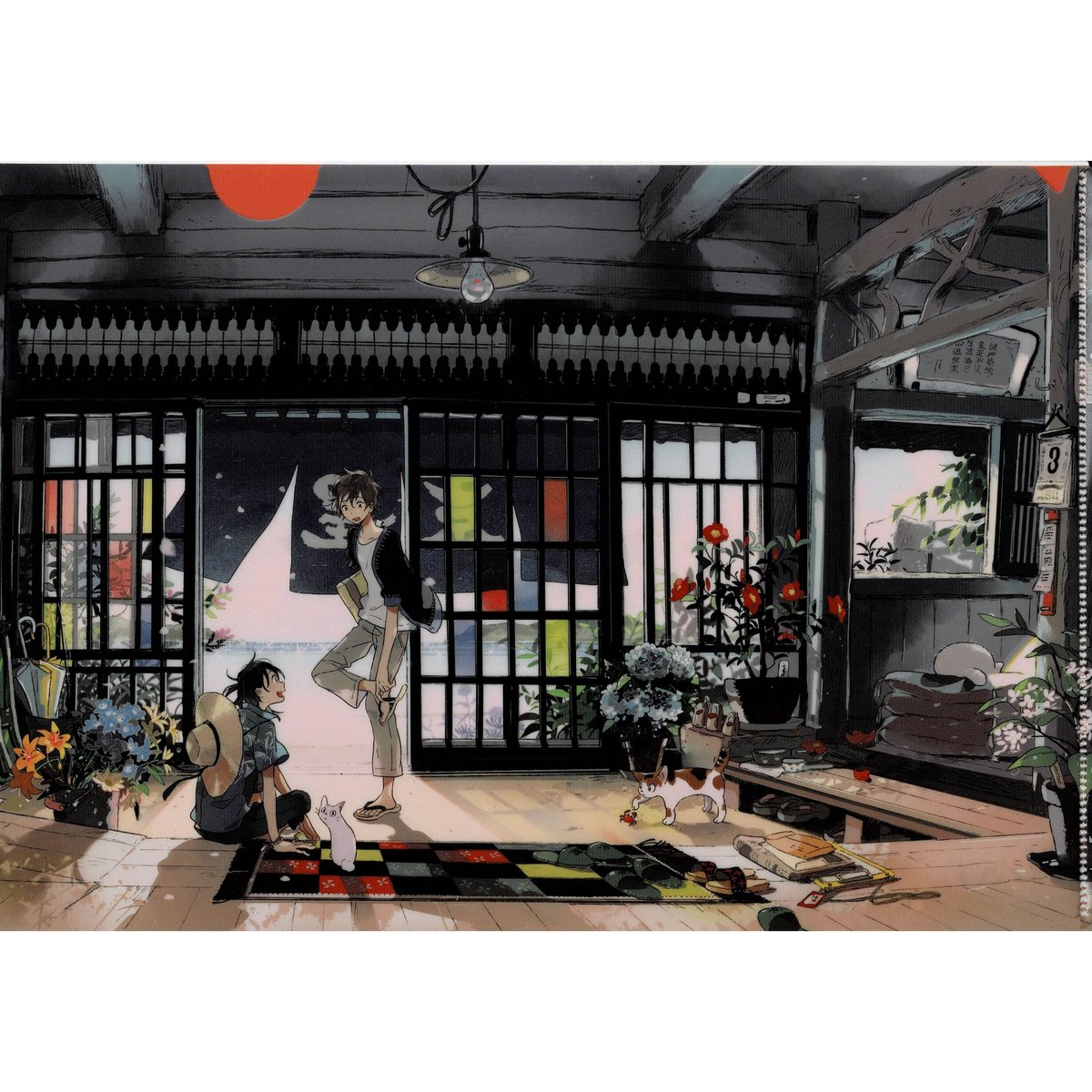 紀伊カンナ『海辺のエトランゼ』A4 クリアファイルセット ペーパー付