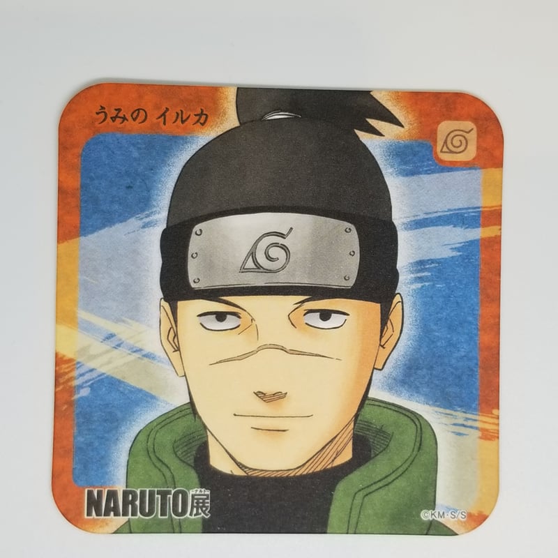 NARUTO うみのイルカ アートコースター(裏面に色移り有り） | K-BOOKS