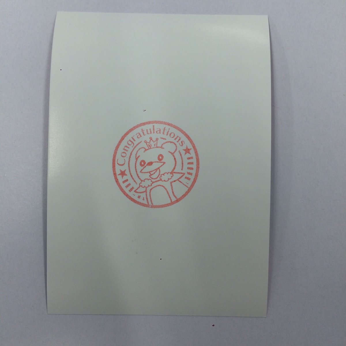 ピタゴラスプロダクション 桐原アトム 直筆サイン入りブロマイド | K