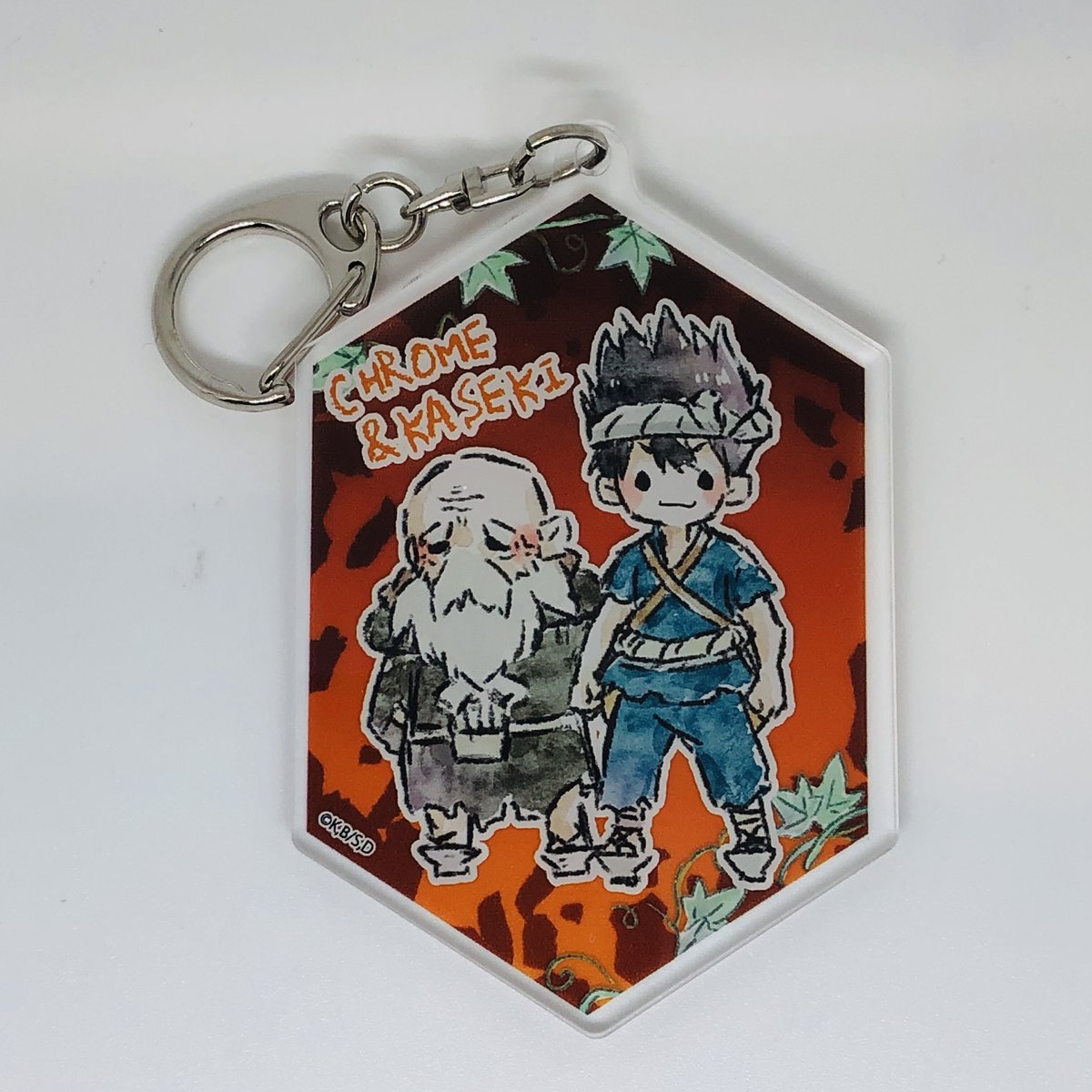 Dr.STONE クロム&カセキ アクリルキーホルダー | K-BOOKS 池袋 2次元