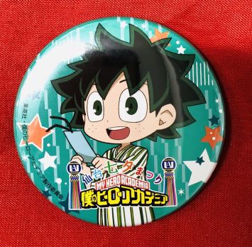 僕のヒーローアカデミア 緑谷出久（ミニキャラ） 缶バッジ | K-BOOKS