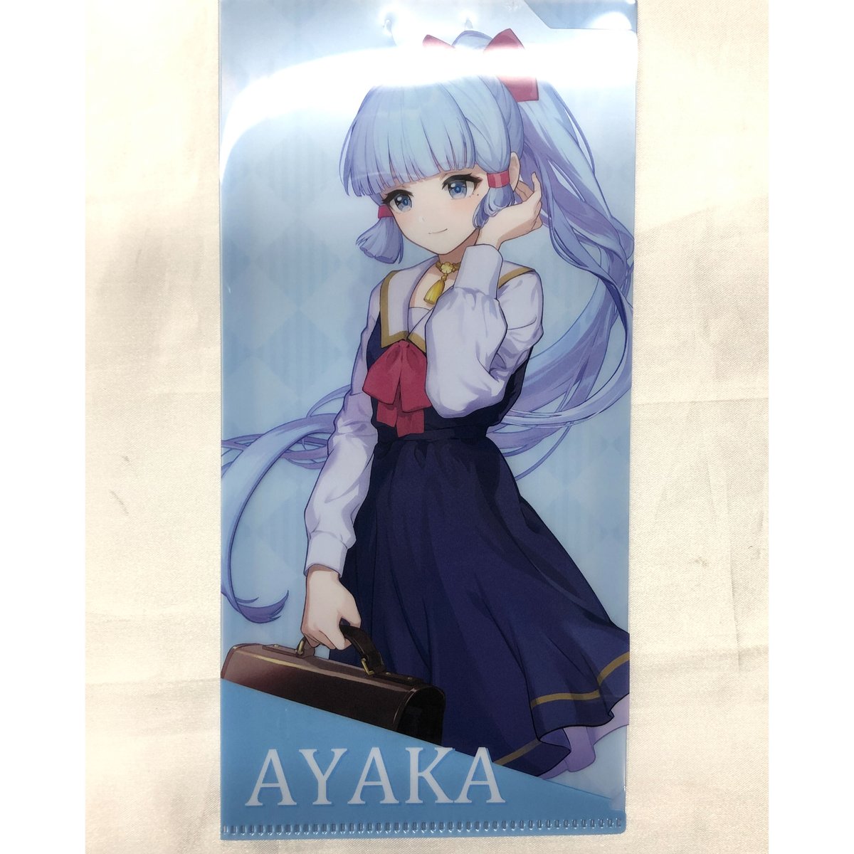 原神 神里綾華 GiGO第4弾 プライズ 特典 オリジナルチケットファイル  