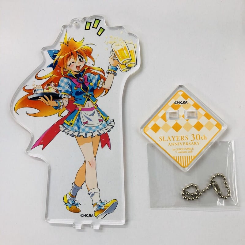 スレイヤーズアクリルスタンド、アクリルキーホルダー10点