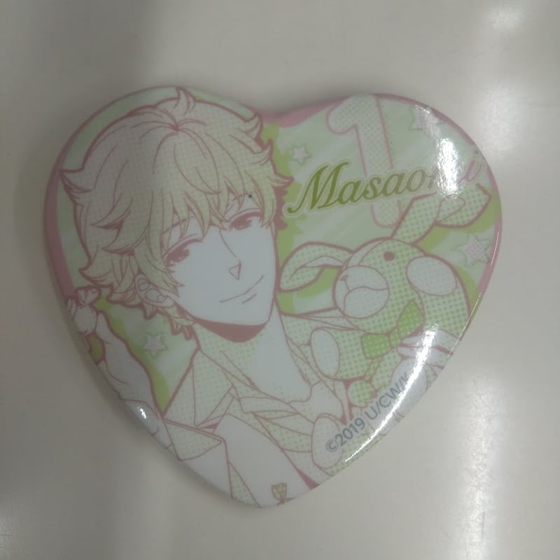 ブラザーズコンフリクト ブラコン ハート 缶バッジ 朝日奈風斗 風斗