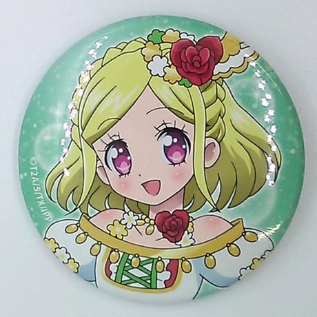 プリパラ　緑風ふわり　　ダッシュストア　キャラバッジコレクション（vol.1）