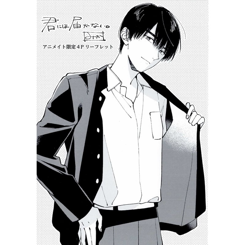 みか 『君には届かない。』8巻 アニメイト特典 リーフレット【BLグッズ