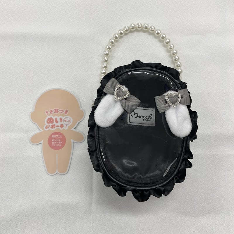 【kumiっち】 推し活グッズ ポーチ ウサミミ付ぬいポーチ(小) | K-BOOKS 池袋 2次元