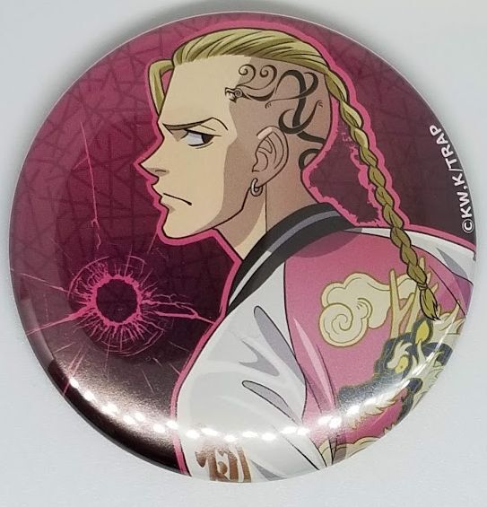 東京リベンジャーズ龍宮寺堅トレーディング缶バッジスカジャンver | K