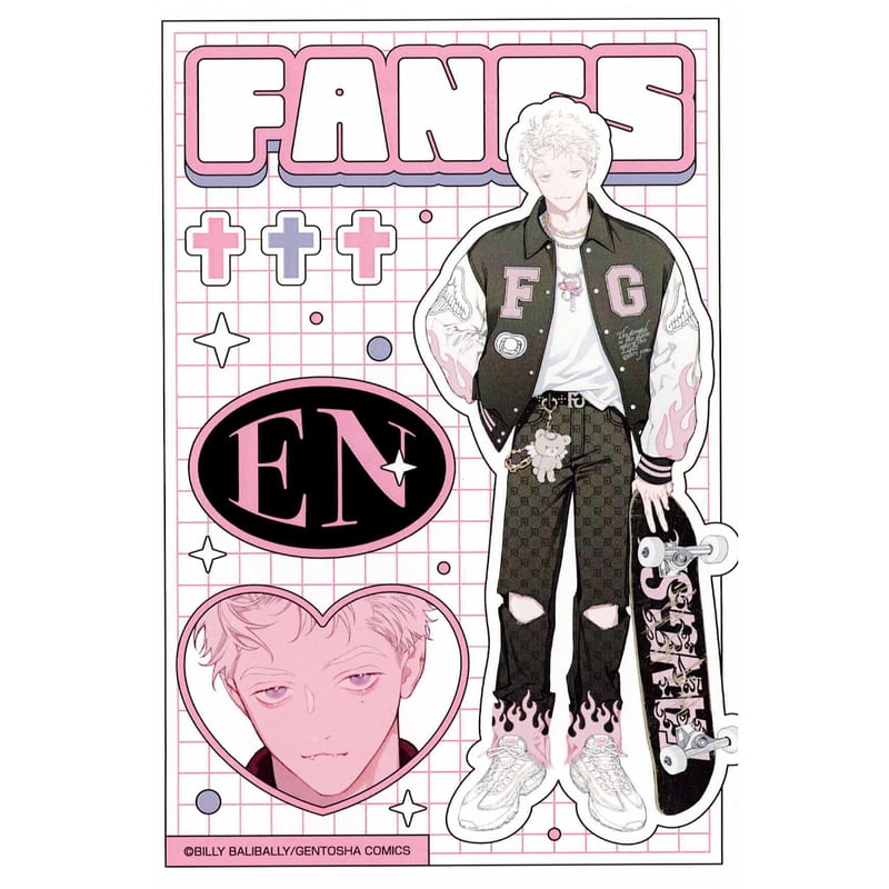 ビリー・バリバリー FANGS グラッテ アクリルコースター 10点セット