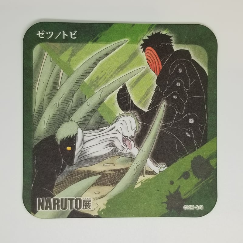 NARUTO ゼツ＆トビ アートコースター(裏面に色移り有り） | K-BOOKS