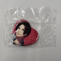 KOFG 草薙京　ハート缶バッジ