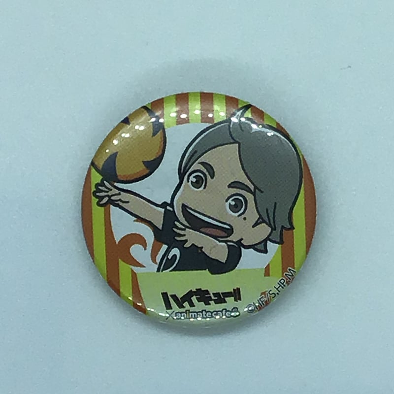 ハイキュー オールスター缶バッジ 菅原孝支 4個セット ハイキュー