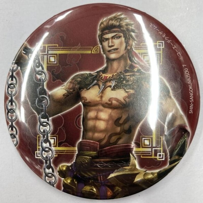 三國無双 甘寧 缶バッジ | K-BOOKS 池袋 2次元グッズ通販