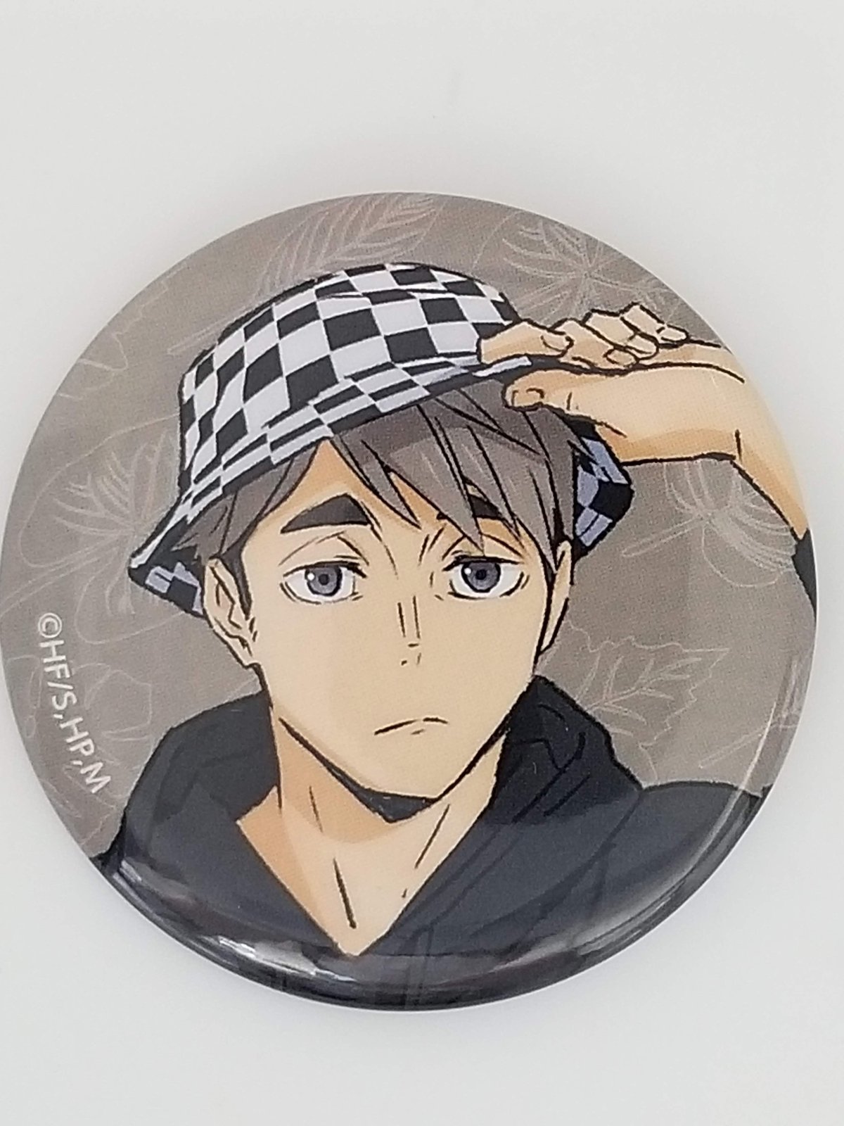 ハイキュー 西田 wego 缶バッジ