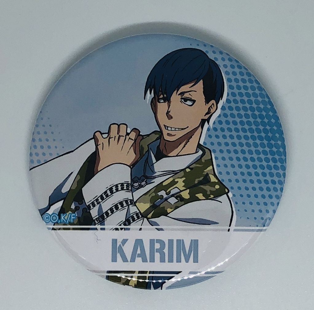 炎炎ノ消防隊　缶バッジ　カリムフラム 炎炎ノ消防隊 カリム・フラム 缶バッジ | K-BOOKS 池袋 2次元グッズ通販