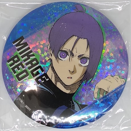 ブルーロック ホログラム缶バッジ 凪誠士郎 御影玲王 GIGO限定 ブルーロック2期 ビッグホログラム缶バッジ／凪 誠士郎: キャラ