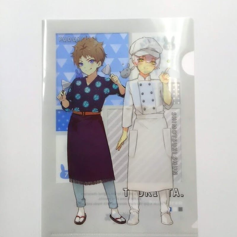 ツキウタ。霜月隼＆文月海ミニクリアファイルコレクション 池袋月野亭 